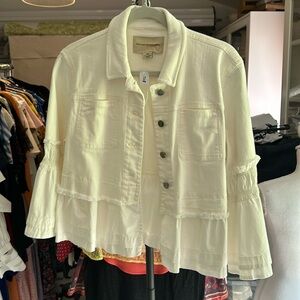Jean Jacket Cream
